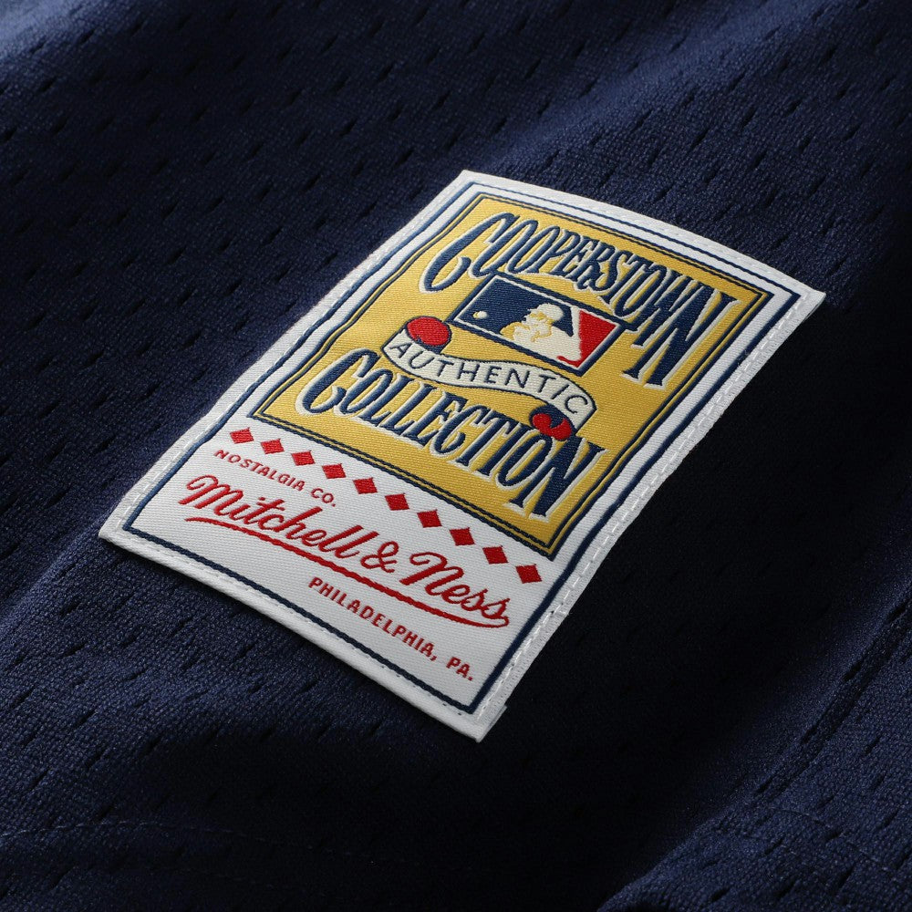 Bo Jackson California Angels Mitchell & Ness Cooperstown Collection Mesh Batting Practice Button-Up Jersey - Navy Jerseys