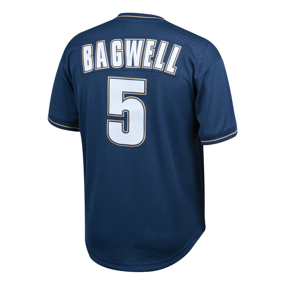 Jeff Bagwell Houston Astros Mitchell & Ness Youth Cooperstown Collection Mesh Batting Practice Jersey - Navy Jerseys