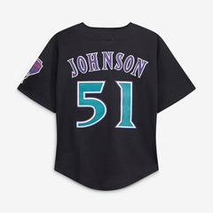 Randy Johnson Arizona Diamondbacks Mitchell & Ness Youth Cooperstown Collection Mesh Batting Practice Jersey - Black Jerseys