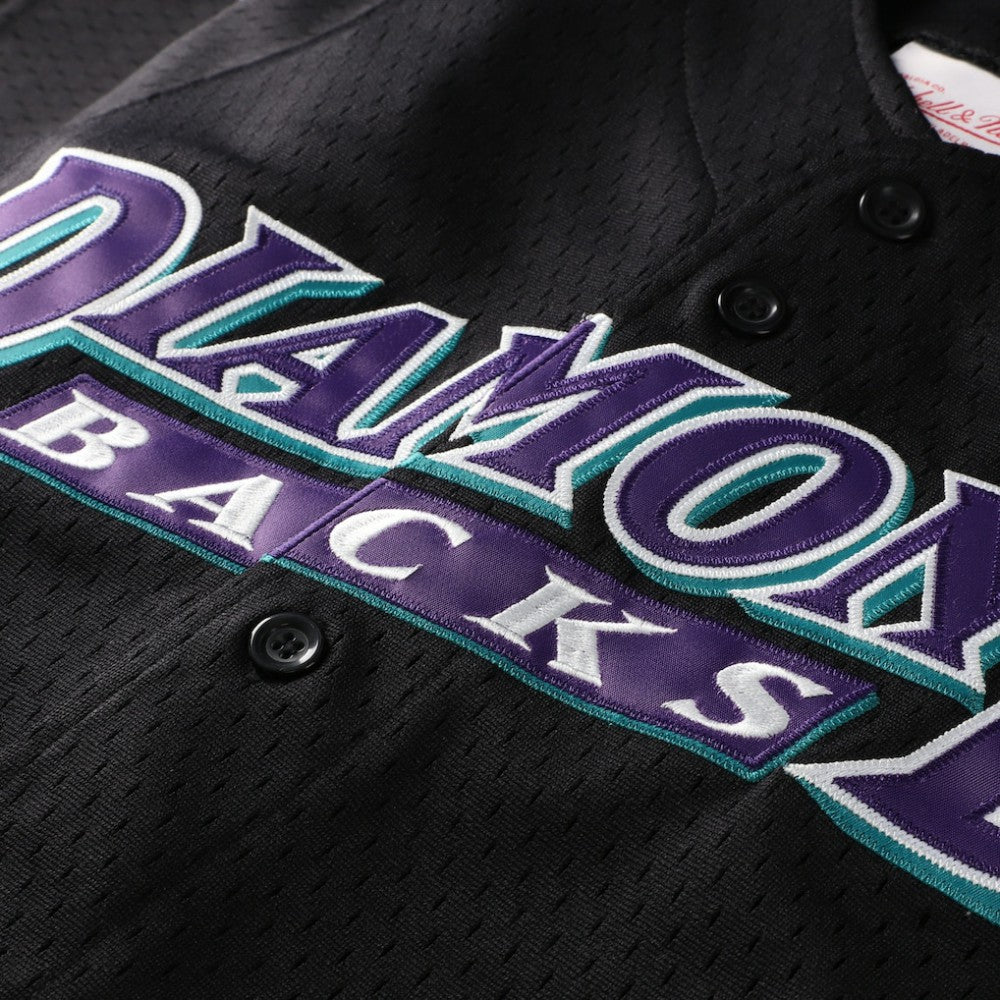 Randy Johnson Arizona Diamondbacks Mitchell & Ness Youth Cooperstown Collection Mesh Batting Practice Jersey - Black Jerseys