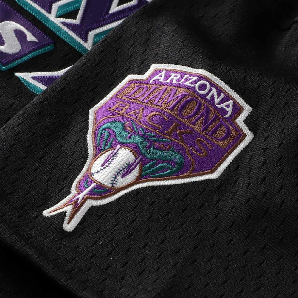 Randy Johnson Arizona Diamondbacks Mitchell & Ness Youth Cooperstown Collection Mesh Batting Practice Jersey - Black Jerseys