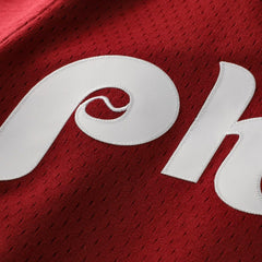 Lenny Dykstra Philadelphia Phillies Mitchell & Ness Youth Cooperstown Collection Mesh Batting Practice Jersey - Burgundy Jerseys