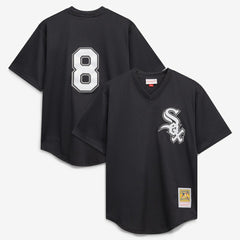 Bo Jackson Chicago White Sox Mitchell & Ness Youth Cooperstown Collection Mesh Batting Practice Jersey - Black Jerseys
