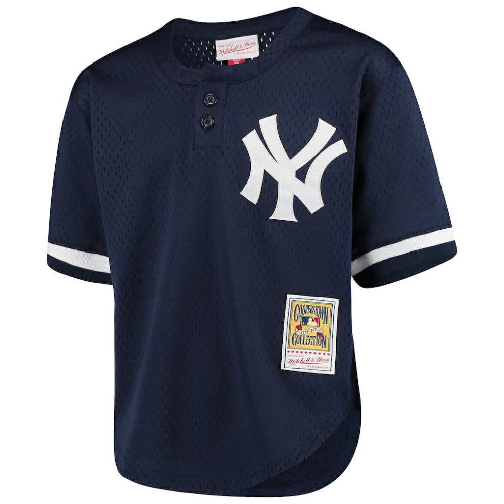 Mariano Rivera New York Yankees Mitchell & Ness Youth Cooperstown Collection Mesh Batting Practice Jersey - Navy Jerseys