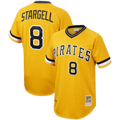 Willie Stargell Pittsburgh Pirates Mitchell & Ness Cooperstown Collection Authentic Jersey - Gold Jerseys