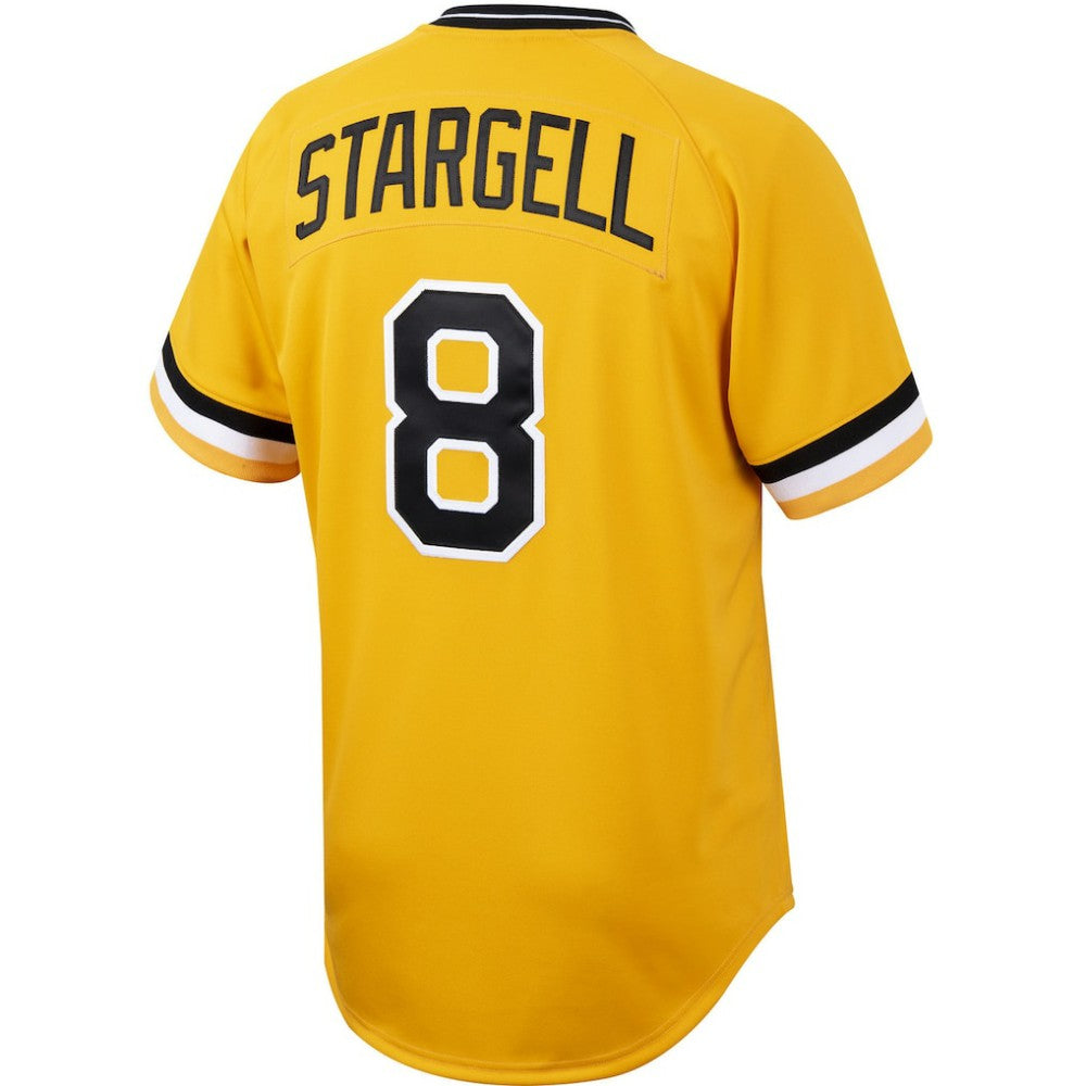 Willie Stargell Pittsburgh Pirates Mitchell & Ness Cooperstown Collection Authentic Jersey - Gold Jerseys