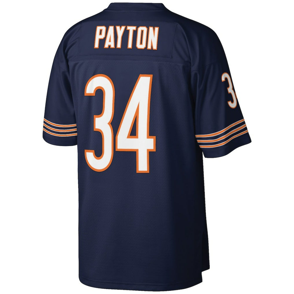 Walter Payton Chicago Bears Big & Tall 1985 Retired Player Replica Jersey - Navy Jerseys