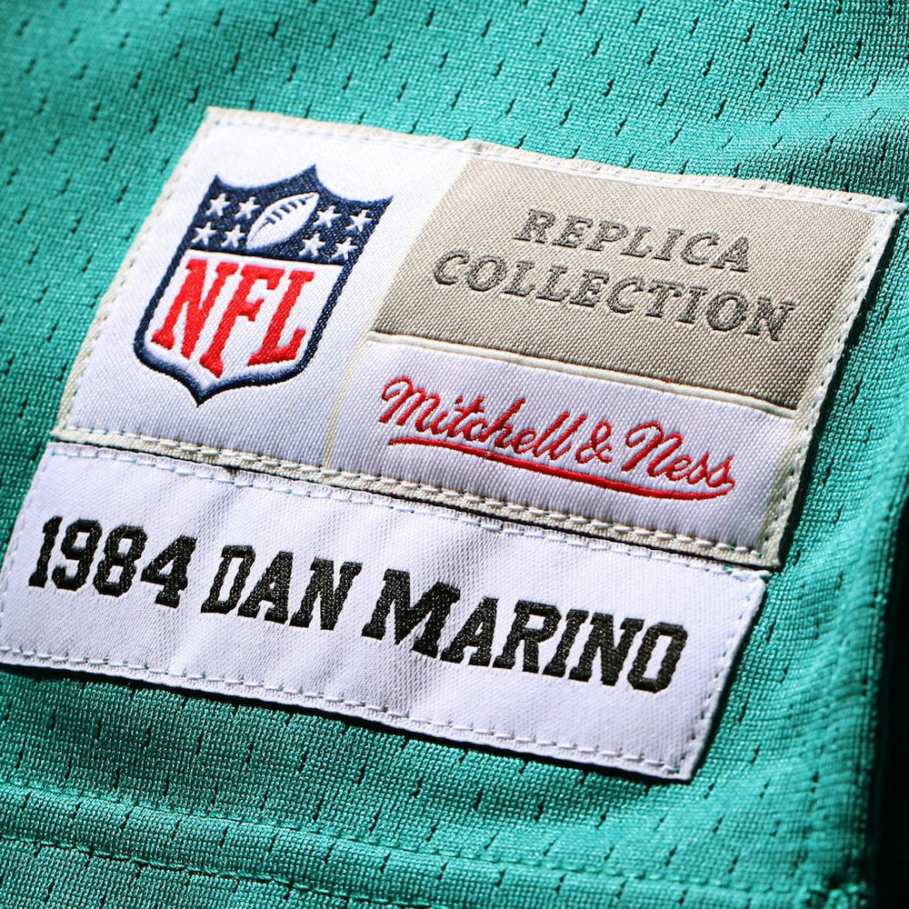 Dan Marino Miami Dolphins Big & Tall 1984 Retired Player Replica Jersey - Aqua Jerseys