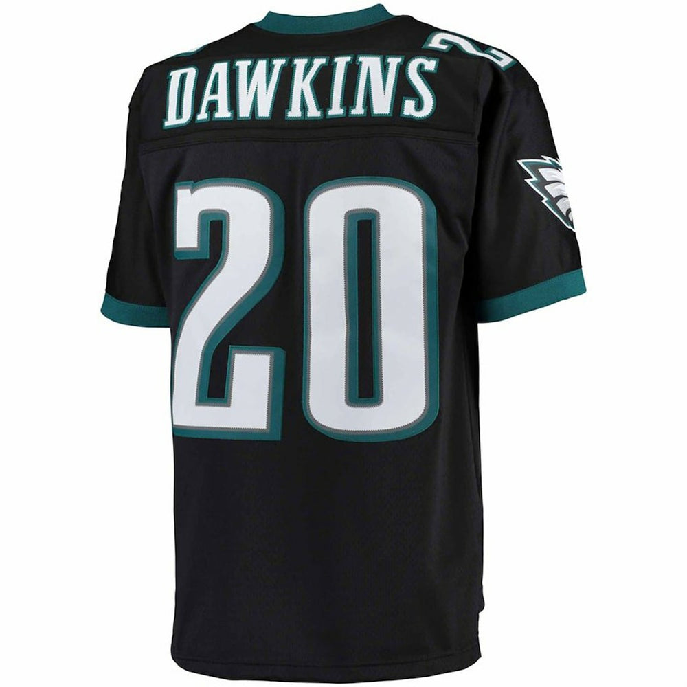 Brian Dawkins Philadelphia Eagles Big & Tall 2004 Retired Player Replica Jersey - Black Jerseys