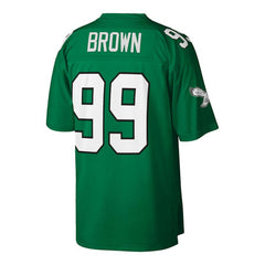 Jerome Brown Philadelphia Eagles Big & Tall 1990 Retired Player Replica Jersey - Kelly Green Jerseys