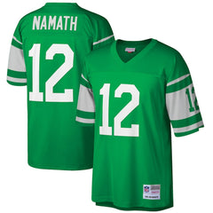 Joe Namath New York Jets Big & Tall 1968 Retired Player Replica Jersey - Green Jerseys