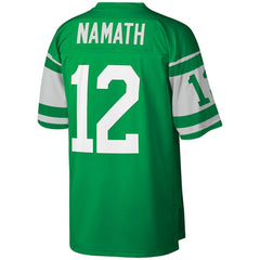 Joe Namath New York Jets Big & Tall 1968 Retired Player Replica Jersey - Green Jerseys