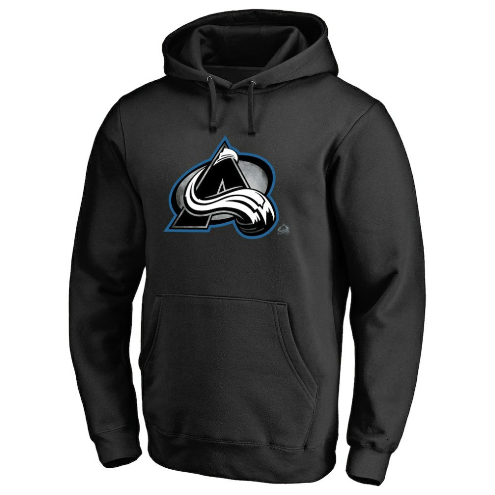 Colorado Avalanche Core Smoke Pullover Hoodie - Black | US 3305775