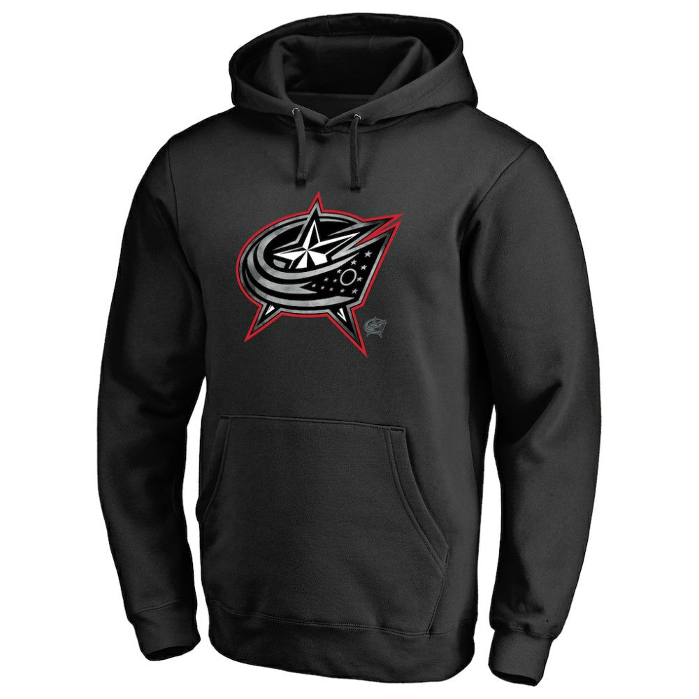 Columbus Blue Jackets Core Smoke Pullover Hoodie - Black | US 3305776
