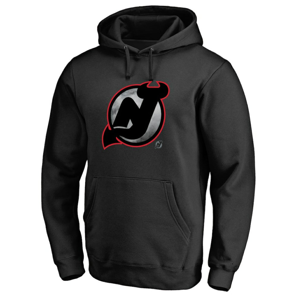 New Jersey Devils Core Smoke Pullover Hoodie - Black | US 3305784