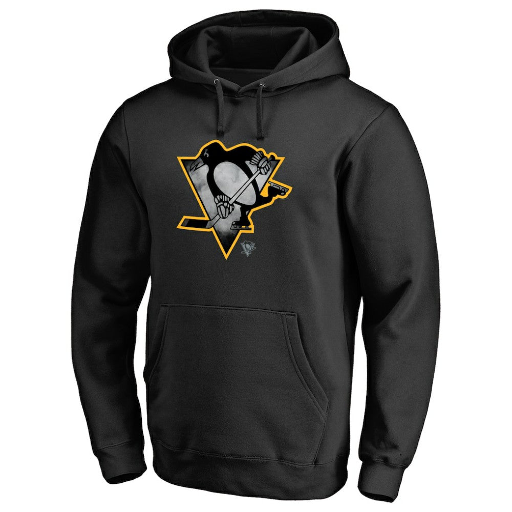 Pittsburgh Penguins Core Smoke Pullover Hoodie - Black | US 3305789