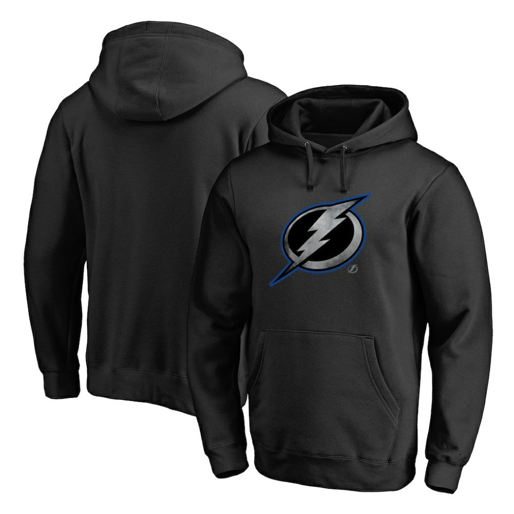 Tampa Bay Lightning Core Smoke Pullover Hoodie - Black | US 3305792