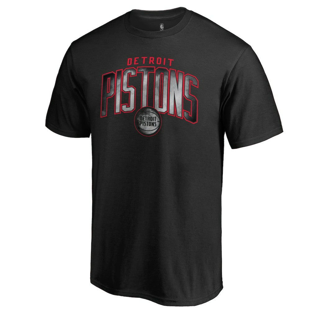 Detroit Pistons Arch Smoke T-Shirt Black outlet