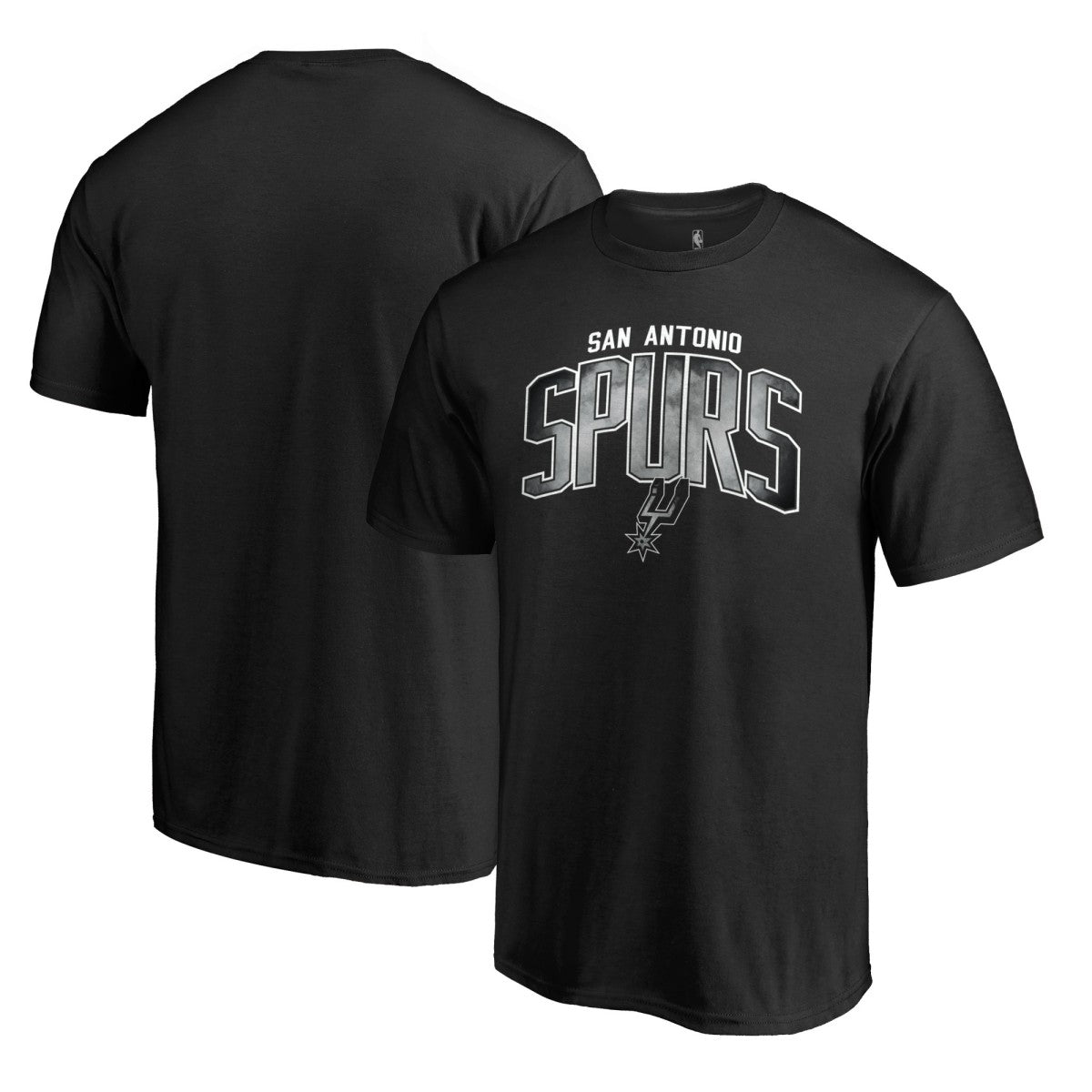 San Antonio Spurs Arch Smoke T-Shirt Black