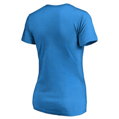 St. Louis Blues Women's Team Alternate V-Neck T-Shirt - Blue | US 3310001