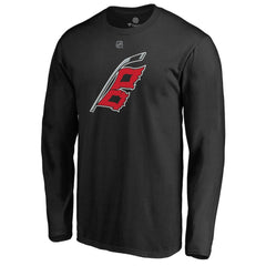 Carolina Hurricanes Team Alternate Long Sleeve T-Shirt - Black | US 3310083