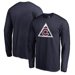 Colorado Avalanche Team Alternate Long Sleeve T-Shirt - Navy | US 3310084