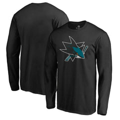 San Jose Sharks Team Alternate Long Sleeve T-Shirt - Black | US 3310093