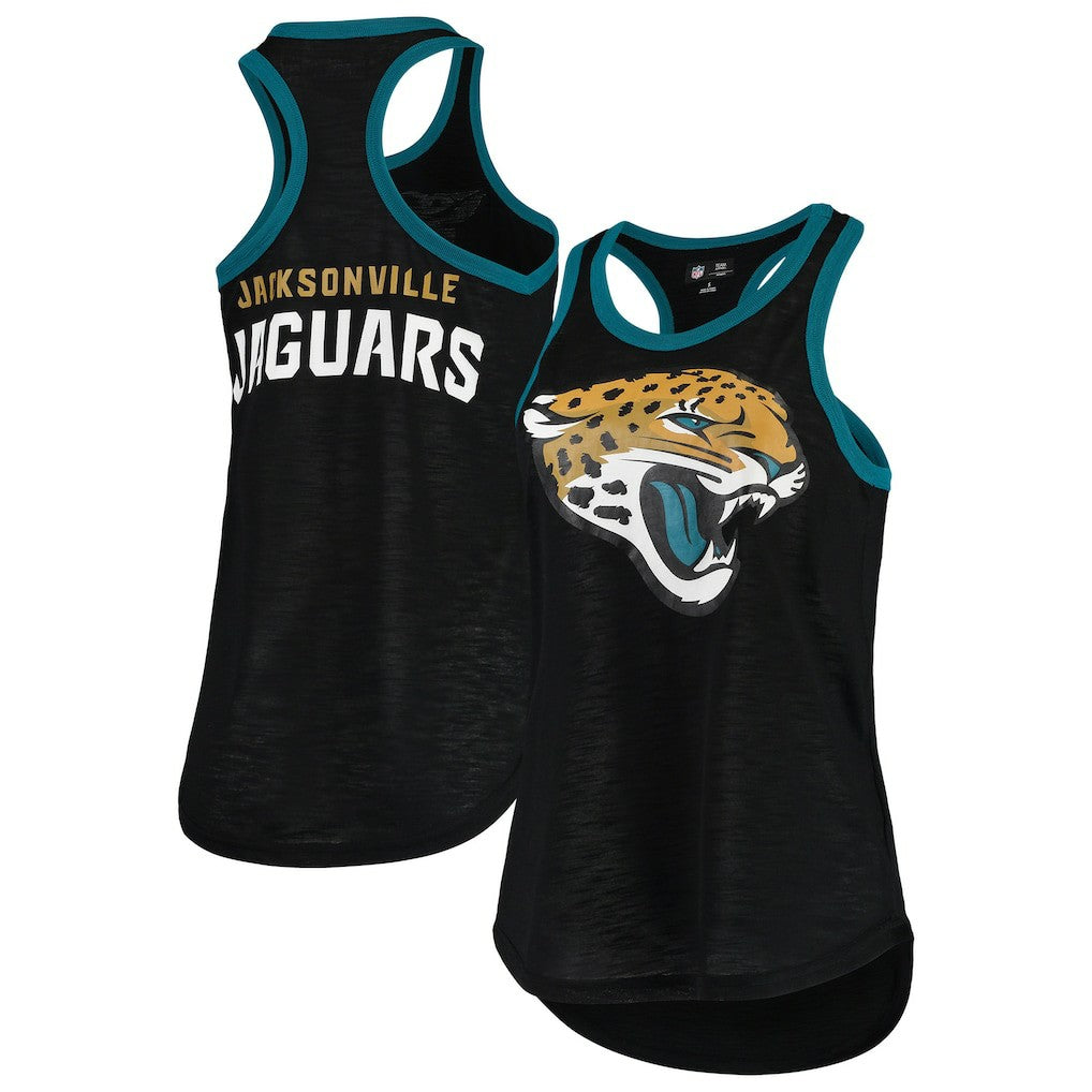 Jacksonville Jaguars G-III 4Her by Carl Banks Women's Tater Tank Top - Black Tops