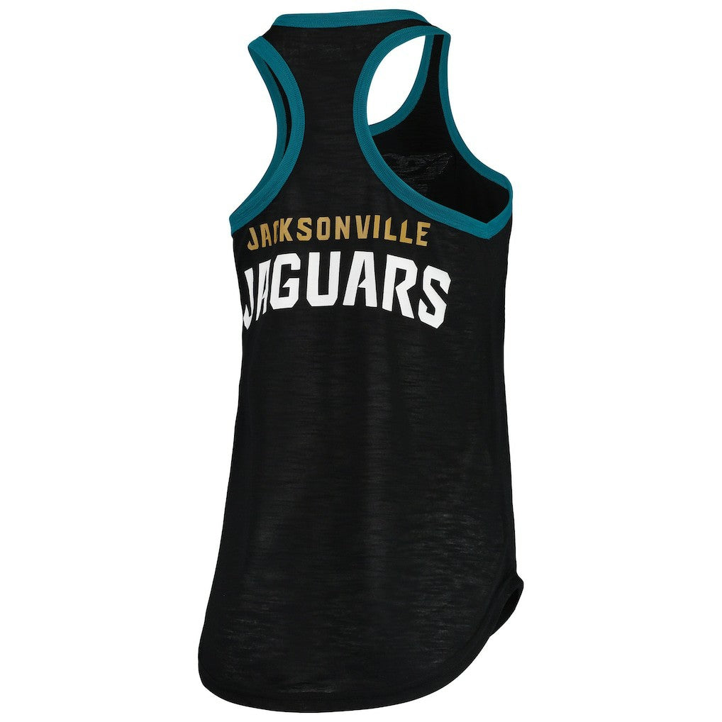Jacksonville Jaguars G-III 4Her by Carl Banks Women's Tater Tank Top - Black Tops