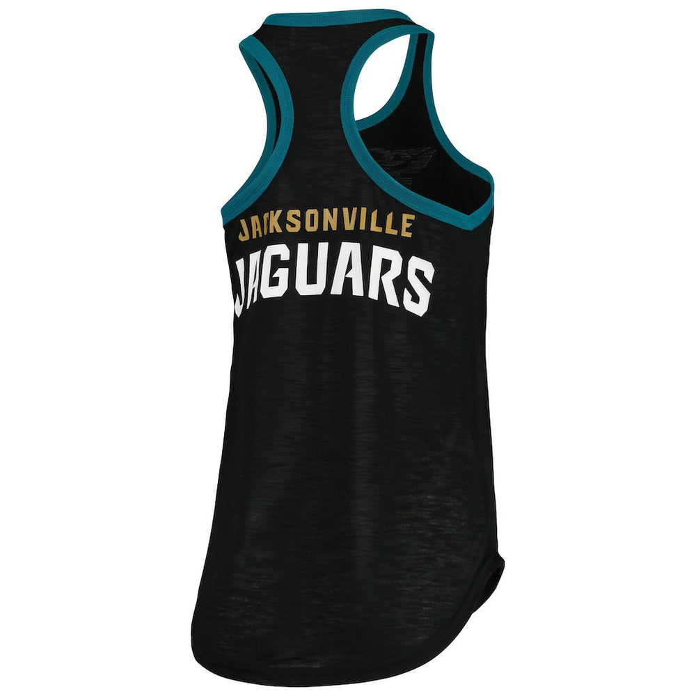 Jacksonville Jaguars G-III 4Her by Carl Banks Women's Tater Tank Top - Black Tops