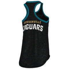 Jacksonville Jaguars G-III 4Her by Carl Banks Women's Tater Tank Top - Black Tops