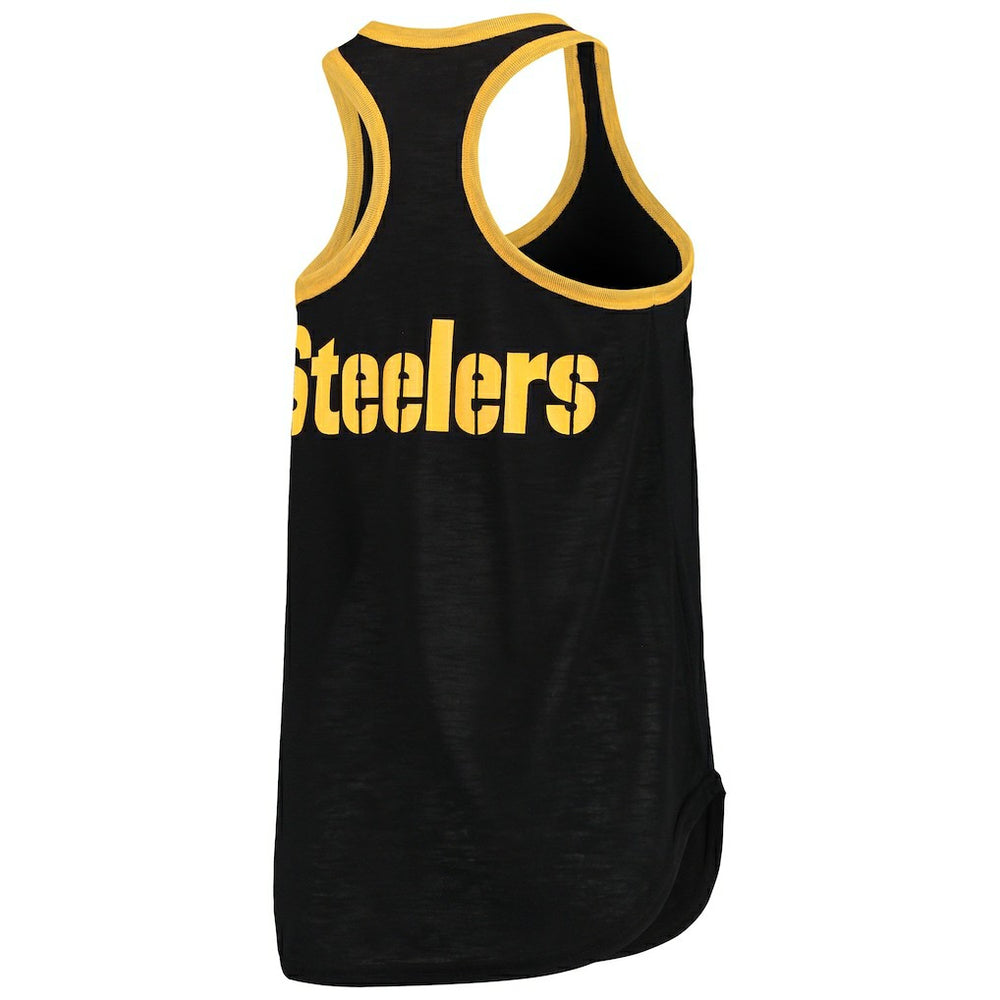 Pittsburgh Steelers G-III 4Her by Carl Banks Women's Tater Tank Top - Black Tops