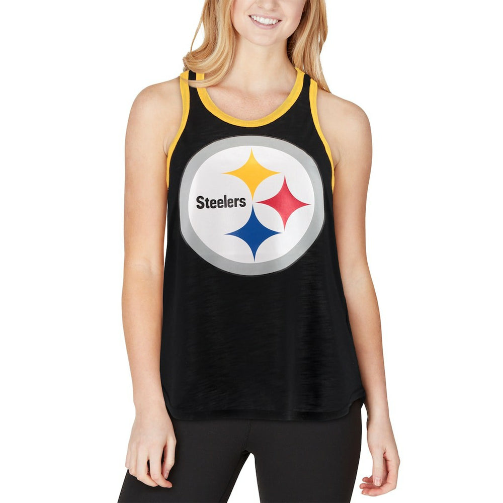 Pittsburgh Steelers G-III 4Her by Carl Banks Women's Tater Tank Top - Black Tops