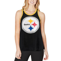 Pittsburgh Steelers G-III 4Her by Carl Banks Women's Tater Tank Top - Black Tops