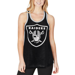 Las Vegas Raiders G-III 4Her by Carl Banks Women's Tater Tank Top - Black Tops