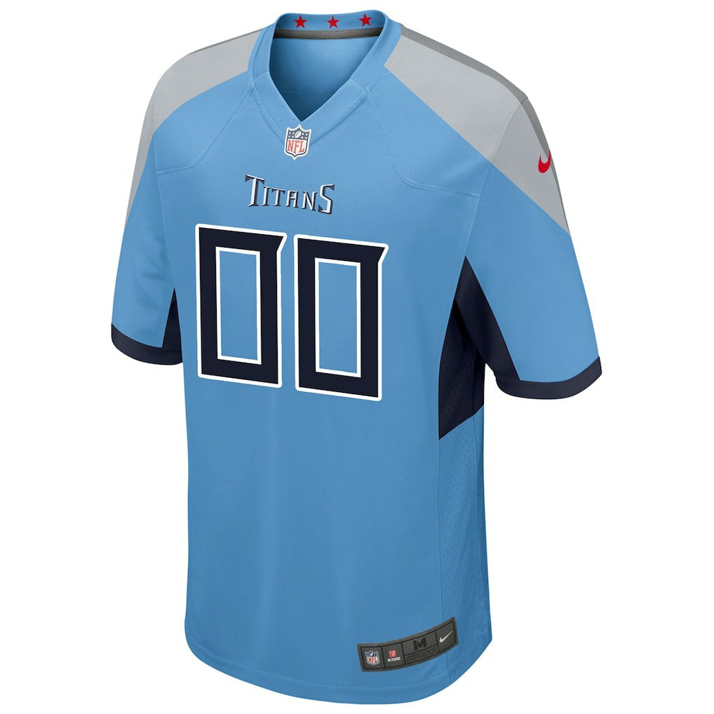 Tennessee Titans Youth Alternate Custom Game Jersey - Light Blue Jerseys