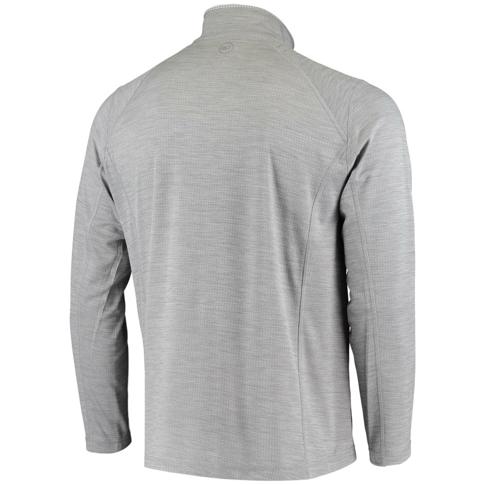 Miami Marlins Vineyard Vines Performance Sankaty Half-Zip Pullover Top - Heather Gray Pullover