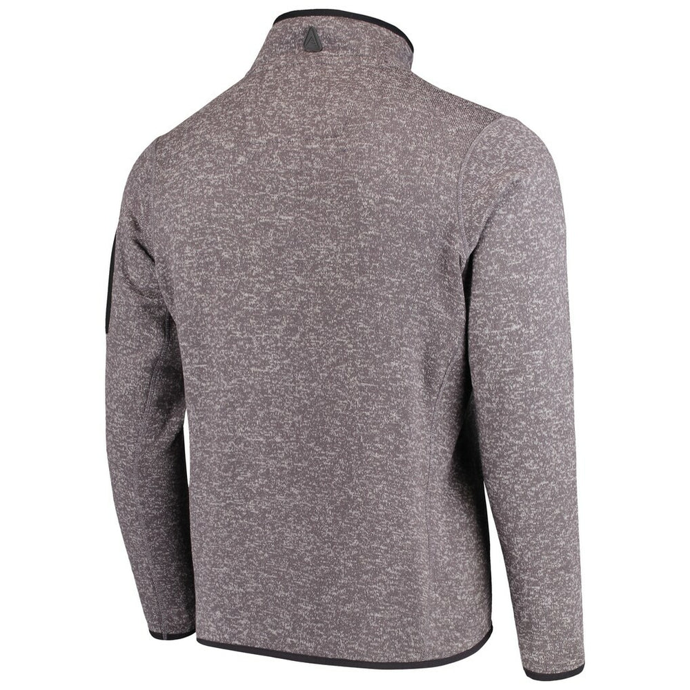 Minnesota Vikings Antigua Fortune Quarter-Zip Pullover Jacket - Charcoal Pullover