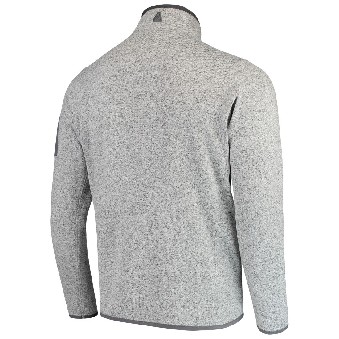 Tampa Bay Buccaneers Antigua Fortune Quarter-Zip Pullover Jacket - Heather Black Pullover
