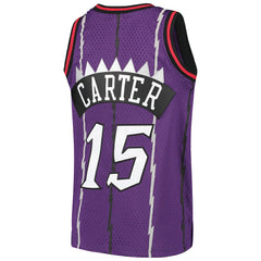 Vince Carter Toronto Raptors Youth 1998/99 Hardwood Classics Swingman Throwback Jersey Purple - Mitchell & Ness outlet