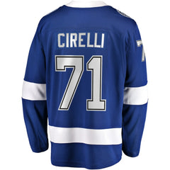 Anthony Cirelli Tampa Bay Lightning Fanatics Home Breakaway Player Jersey - Blue | US 3409510