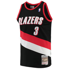 Damon Stoudamire Portland Trail Blazers 1999/00 Hardwood Classics Swingman Jersey Black - Mitchell & Ness