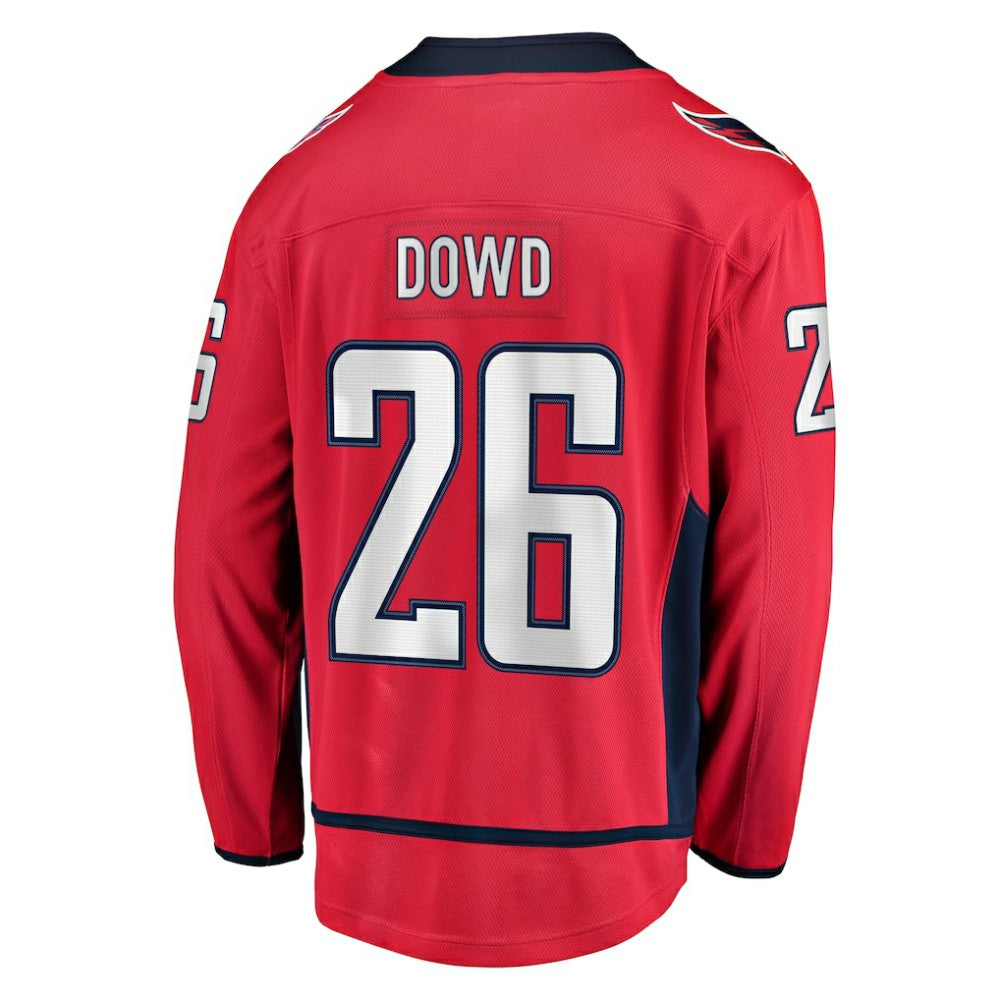 Nic Dowd Washington Capitals Fanatics Home Breakaway Player Jersey - Red | US 3409670