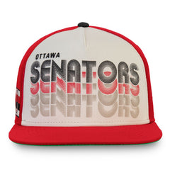 Ottawa Senators Fanatics True Classic Snapback Hat - Cream/Red | US 3428226