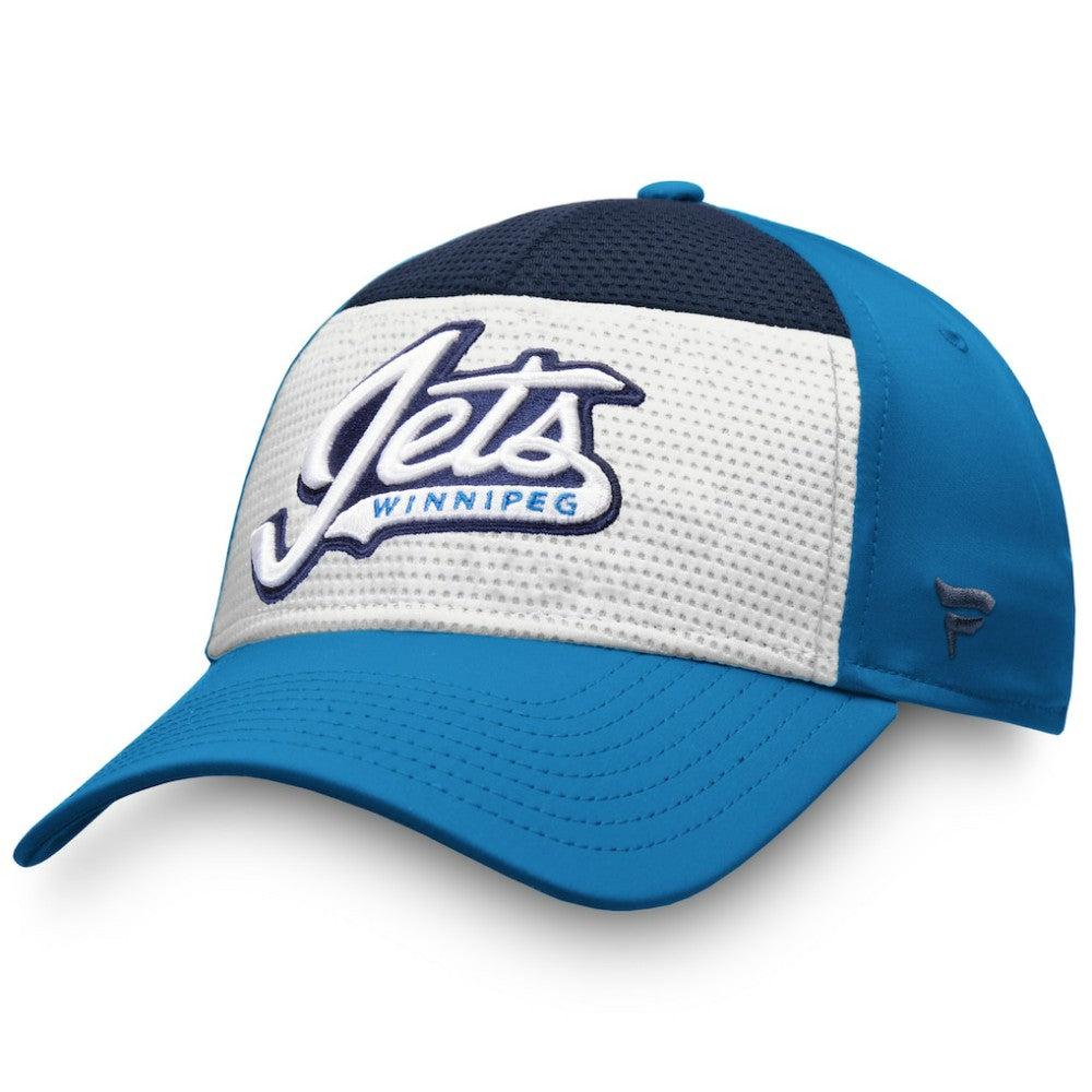 Winnipeg Jets Fanatics Breakaway Alternate Jersey Flex Hat - White/Blue | US 3428464
