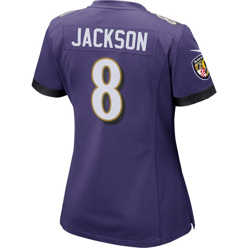 Lamar Jackson Baltimore Ravens Women's Game Player Jersey - Purple Jerseys