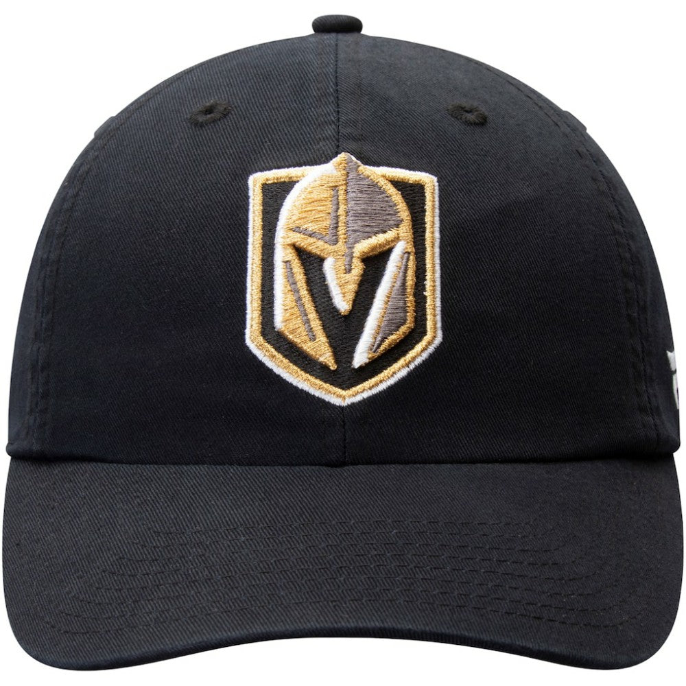 Vegas Golden Knights Fanatics Primary Logo Fundamental Core Adjustable Hat - Black | US 3440676