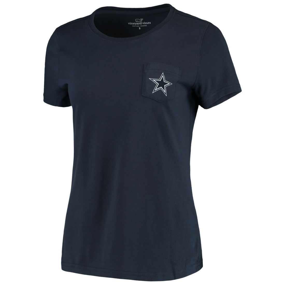 Dallas Cowboys Vineyard Vines Women's Sunset Sail T-Shirt - Navy T-shirts