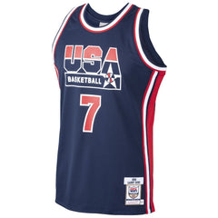 Larry Bird USA Basketball 1992 Dream Team Authentic Jersey Navy - Mitchell & Ness
