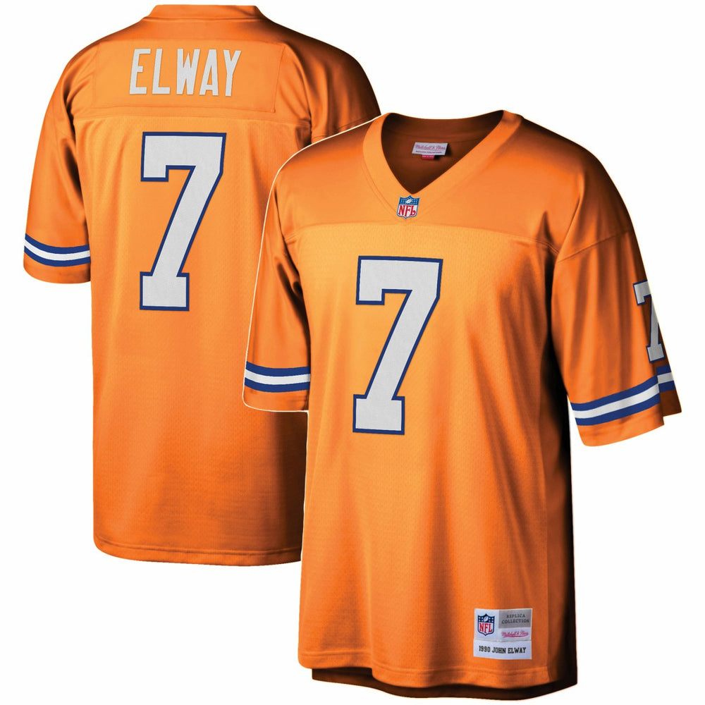 John Elway Denver Broncos Youth 1990 Legacy Retired Player Jersey - Orange Jerseys